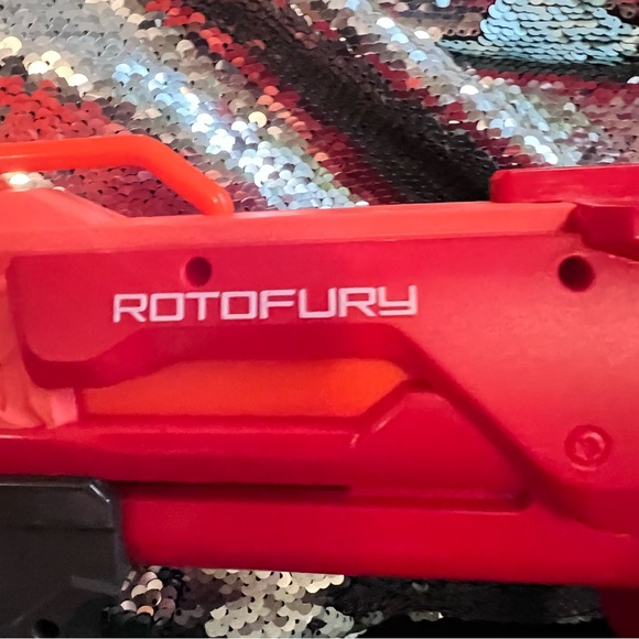 Nerf Mega RotoFury Play Rifle - In Great Working Condition - BUNDLE and SaVE - Picture 6 of 9